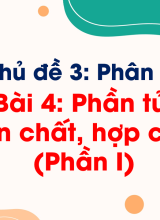 Bài 4. Phân tử, đơn chất, hợp chất (Phần I)